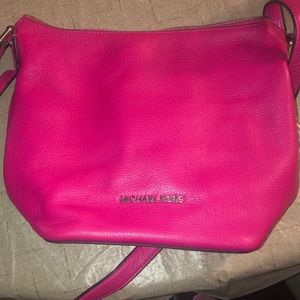 NWOT- Michael Kors Hot Pink crossbody.